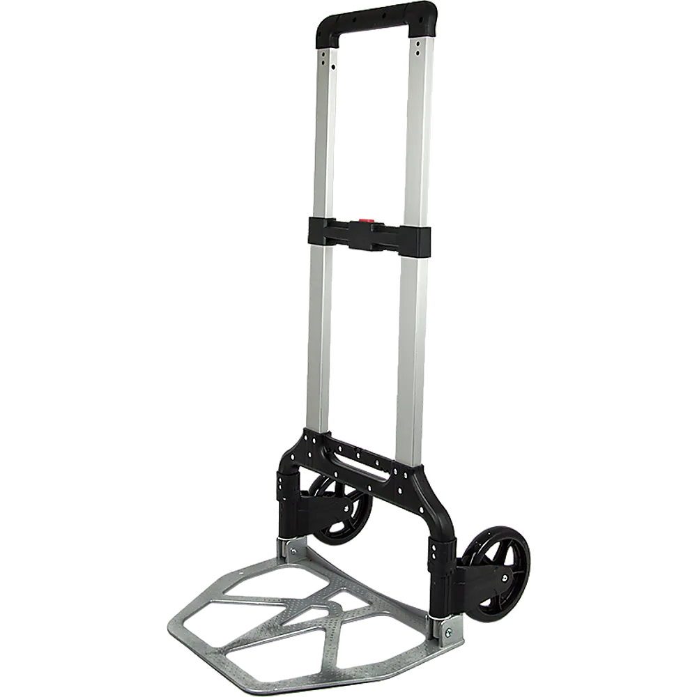 330LBS Folding Aluminium Hand Trolley with PVC Wheels