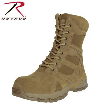 8 Inch Forced Entry Tactical Boot With Side Zipper & Composite Toe