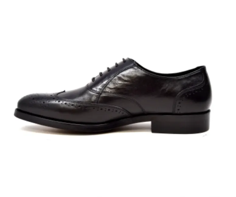 Adam Leather Mens Dress Shoes - British Collection with Oxford Leather Upper and Cushion Sole