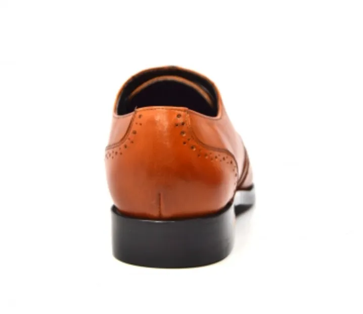 Adam Leather Mens Dress Shoes - British Collection with Oxford Leather Upper and Cushion Sole