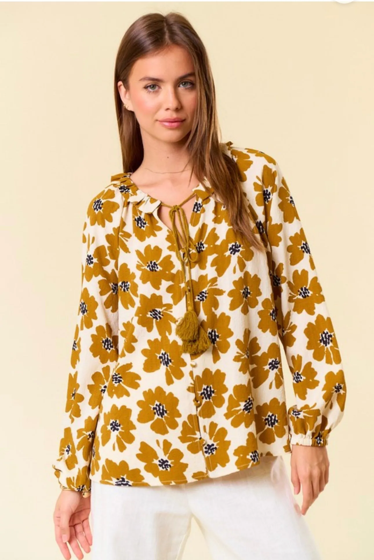 All The Right Reasons Floral Tops - 2 Colors!