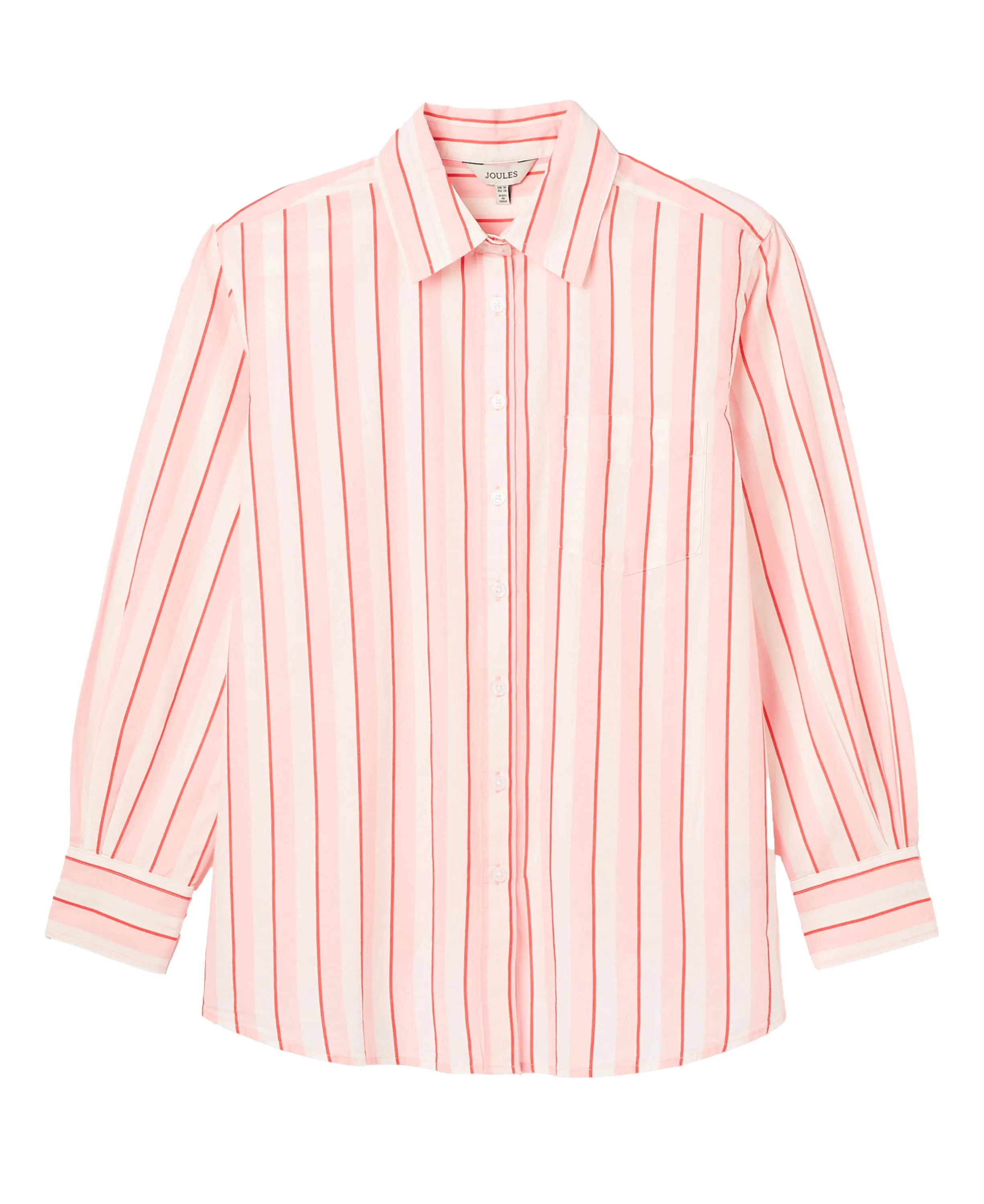 Amilla Stripe Shirt - Pink Stripe