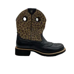 ANIMAL PRINT BOOTS WESTERN by ARIAT Size:9