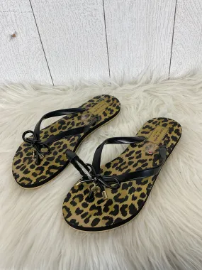 Animal Print Sandals Designer Kate Spade, Size 6