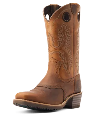 Ariat Hybrid Roughstock Square Toe Western Boot Style 10044565