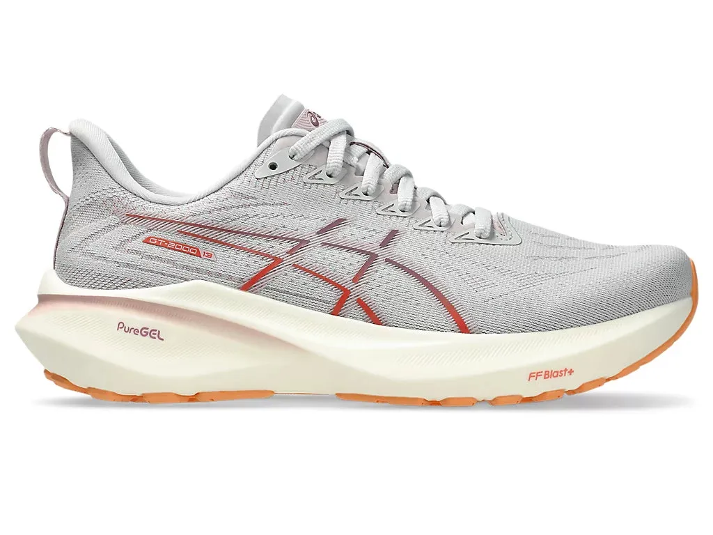 Asics Women's GT-2000 13 Sneakers in Concrete/Watershed Rose