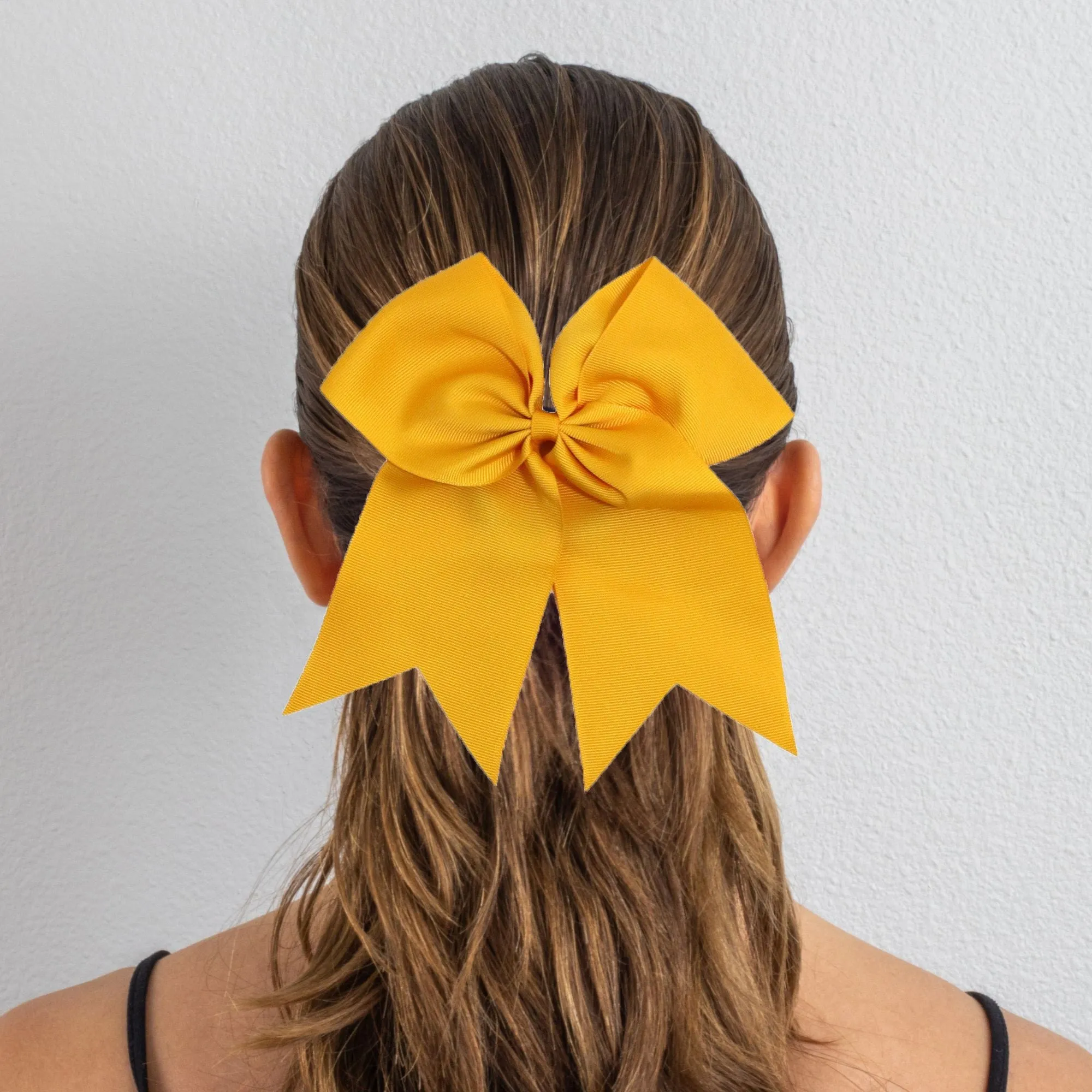 Athletic Clip Hair Bows - 10 Pack