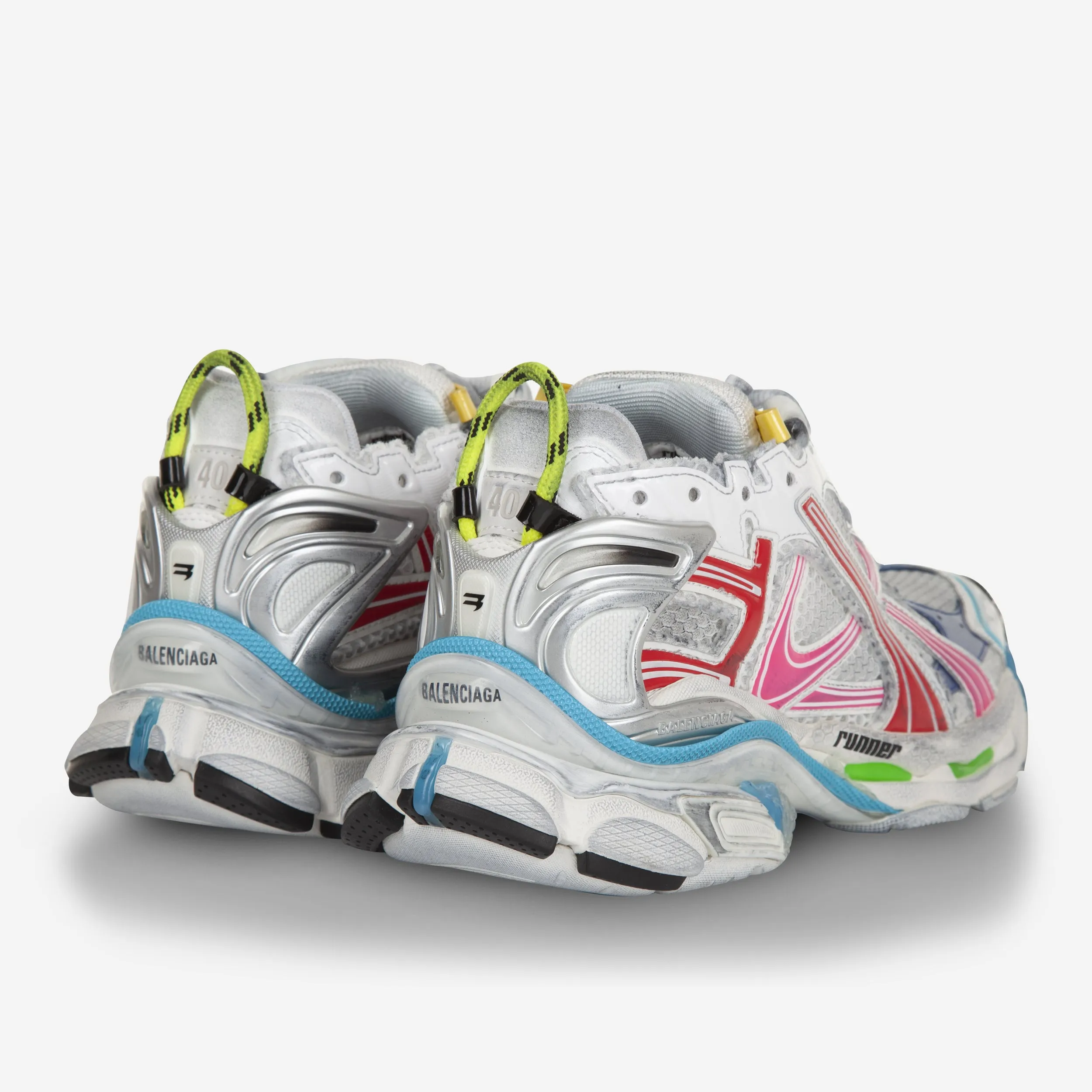 Balenciaga Runner Multicolor Sneakers: Stylish & Vibrant Unisex Footwear