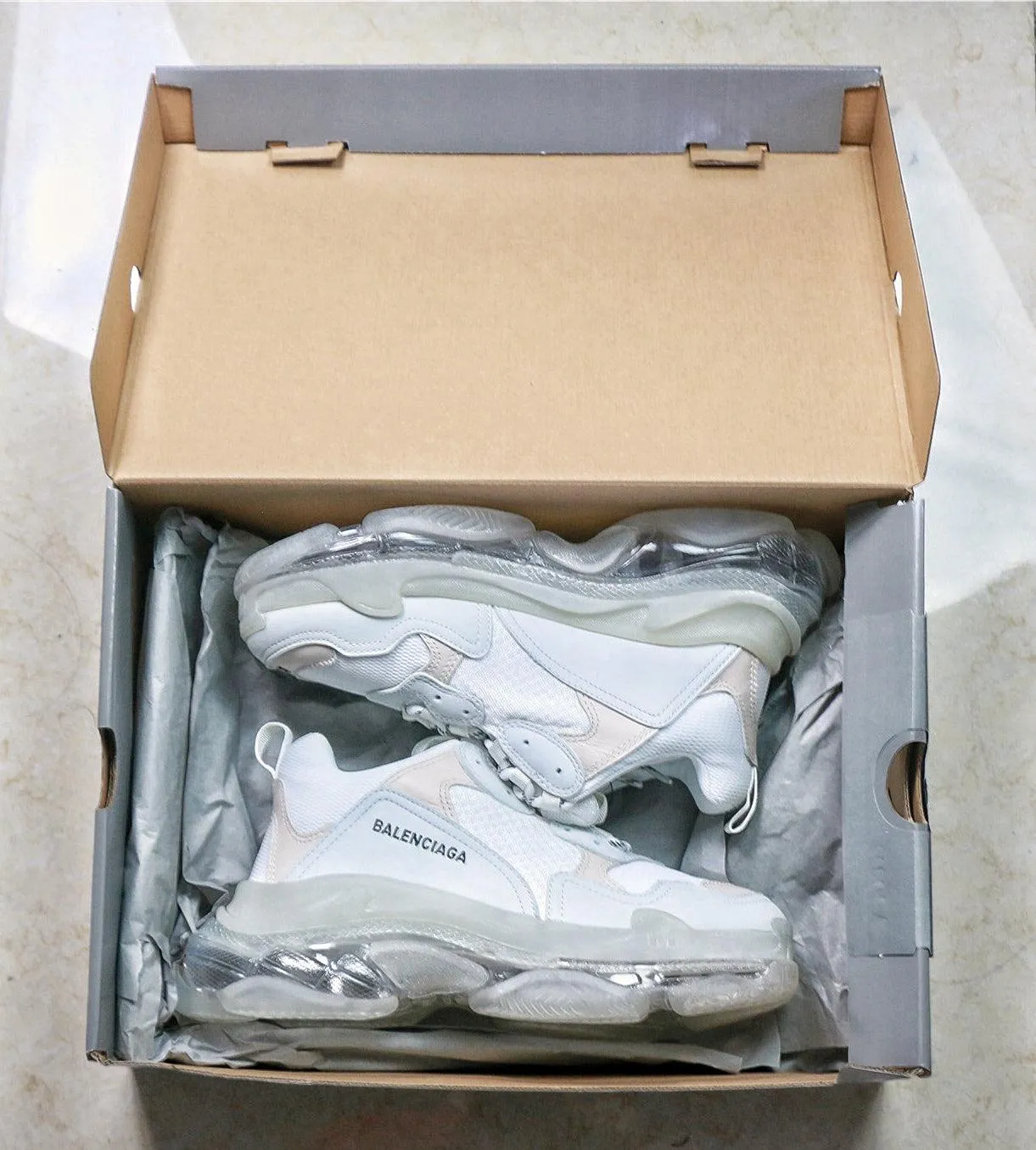 BALENCIAGA TRIPLE S ''WHITE'' ss19