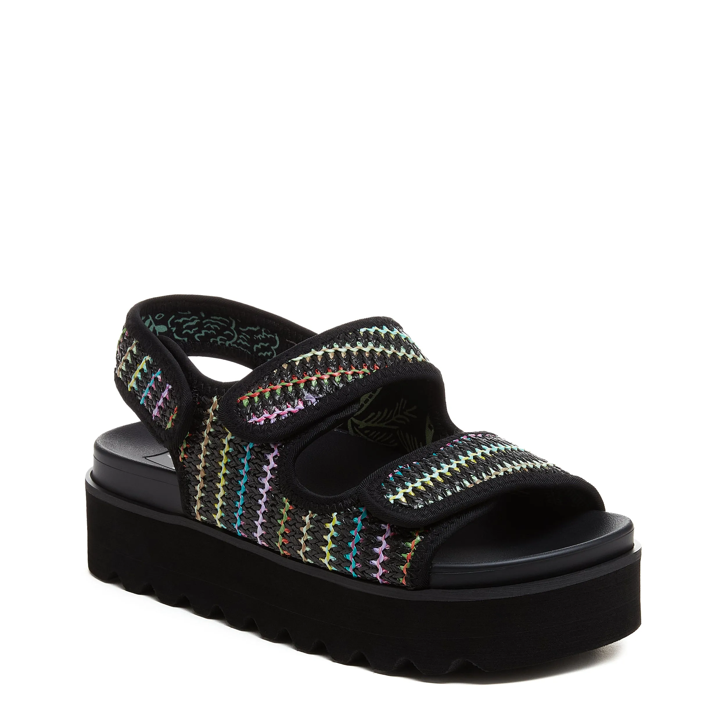 Balmy Black Multi Sandal