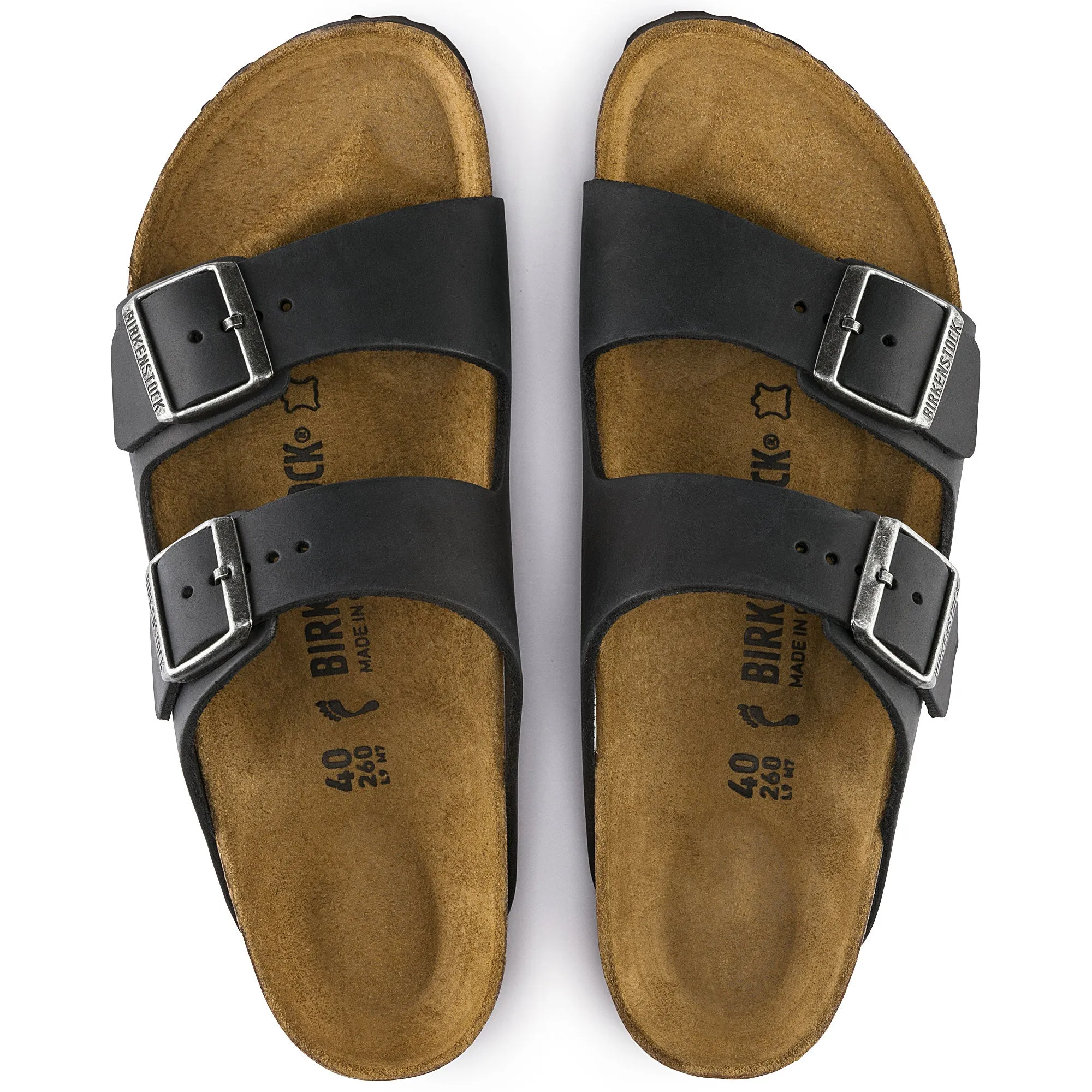 Birkenstock Arizona NU Oiled Black R 552111