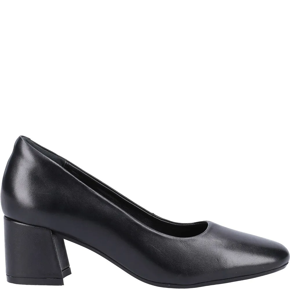 Black Alicia Court Shoes