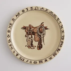 Boots and Brands Western Serving Plate