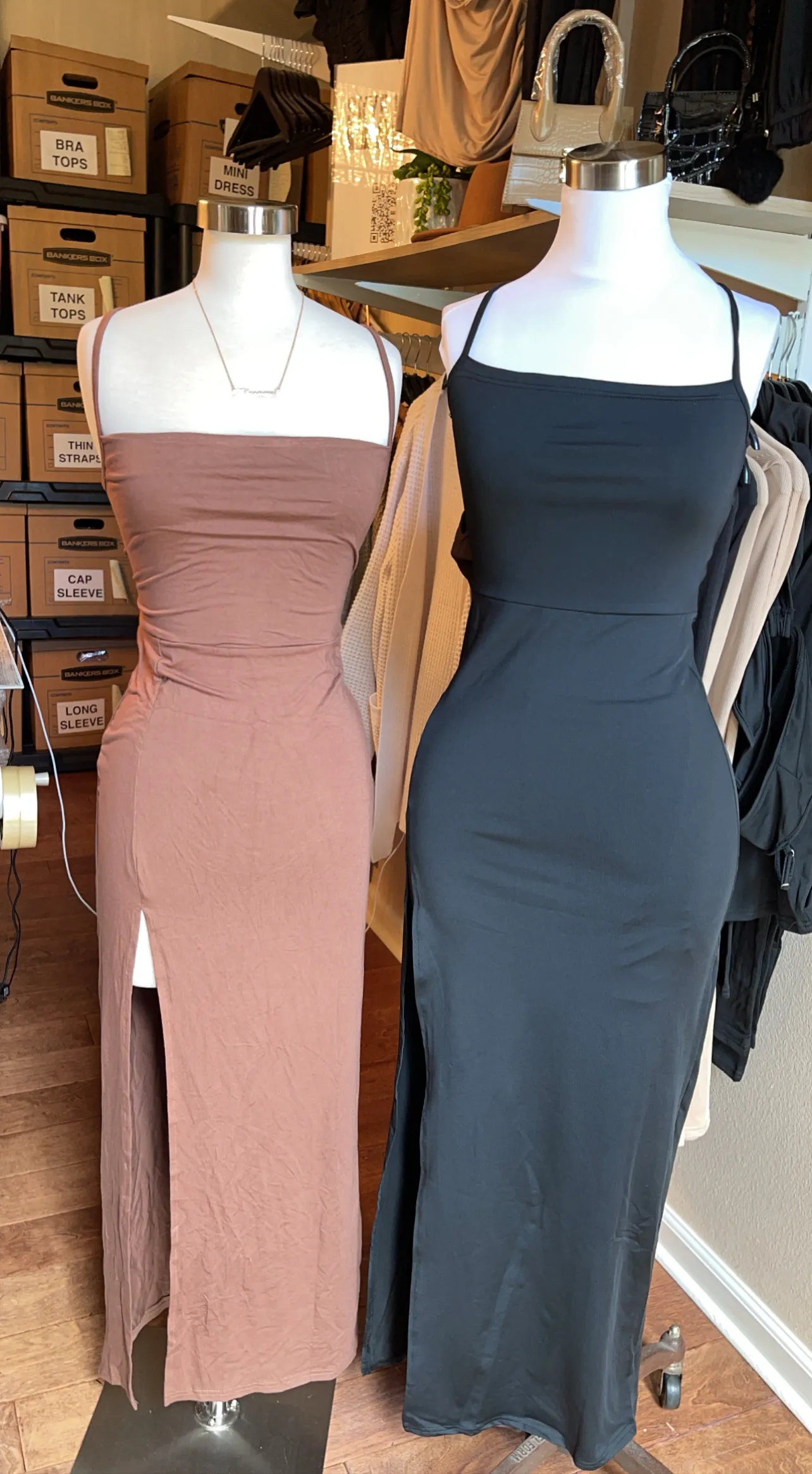 Bree High-Slit Dresses