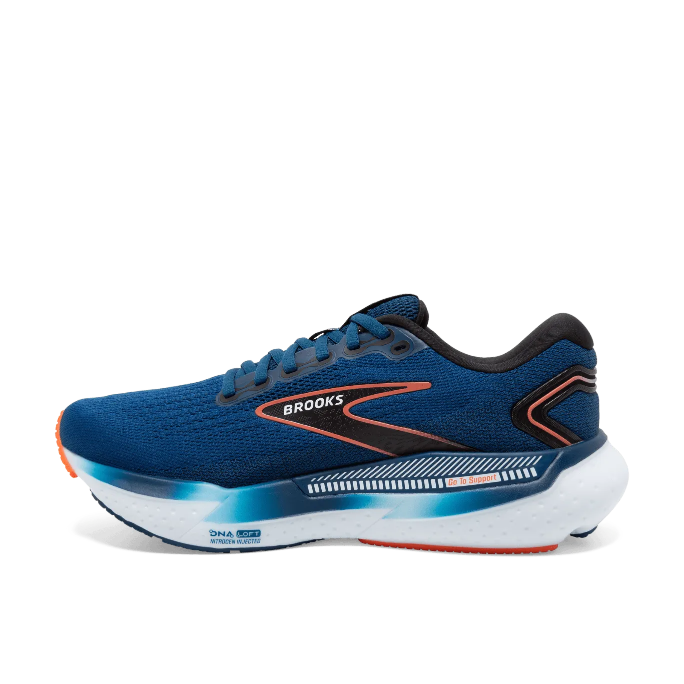 Brooks Glycerin GTS 21 (2E Width) - Blue Opal/Black (Mens)