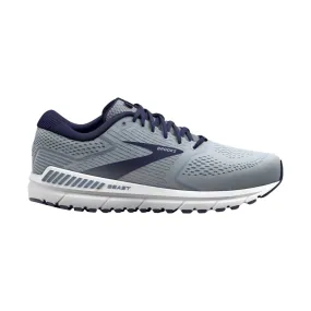 Brooks Mens Beast 20 Running Shoes - Stylish Blue, Grey, and Peacoat Colorway for Superior Comfort and Support