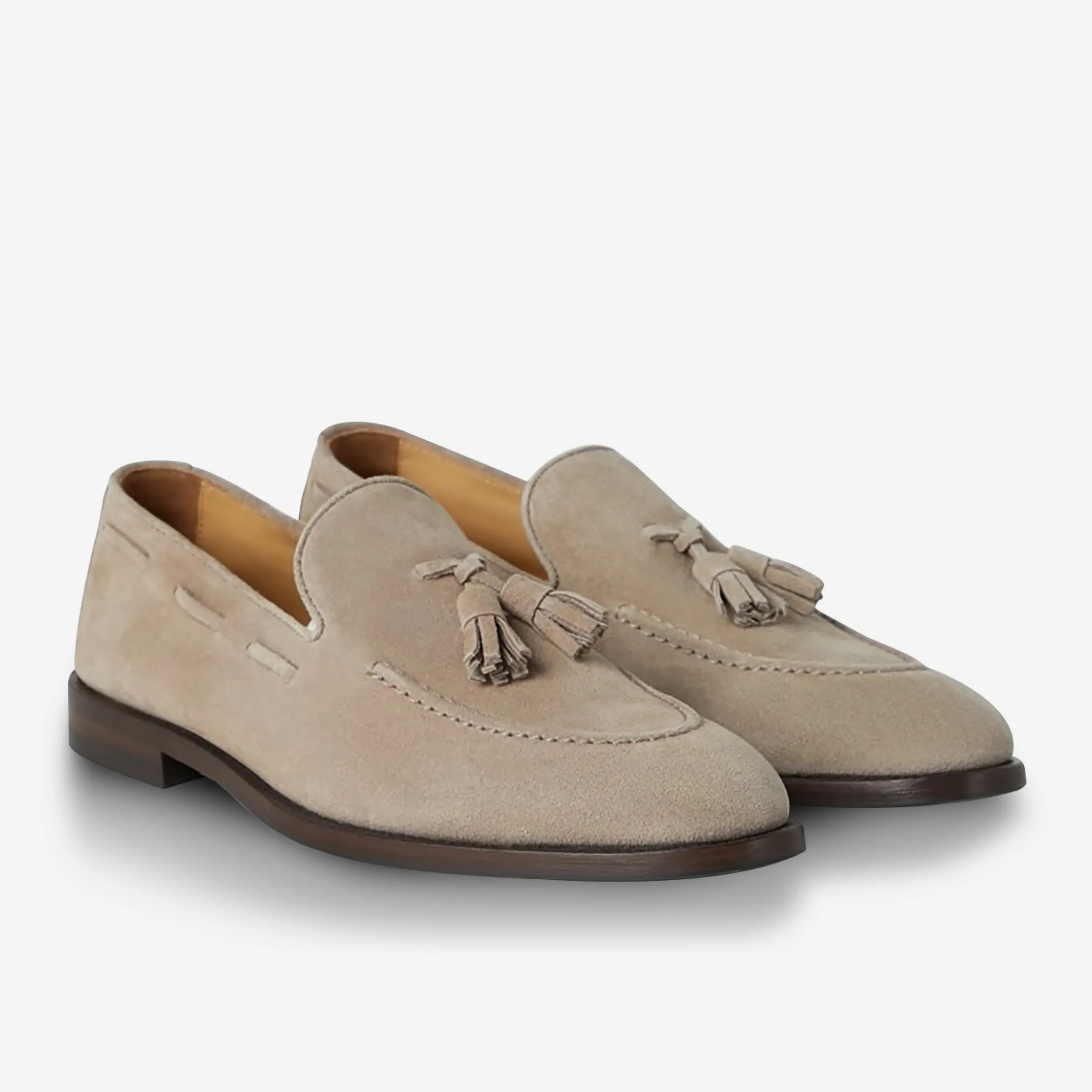 Brunello Cucinelli Suede Tassels Loafers