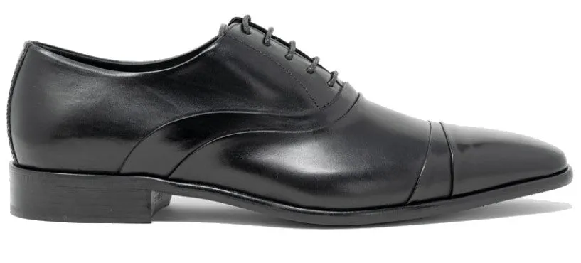 Calzoleria Toscana Z211 Cap Toe Oxfords Black