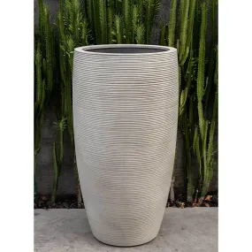 Campania International Glenmoore Planter in Ivory Lite