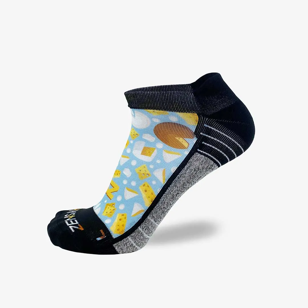 Cheese Running Socks (No Show)