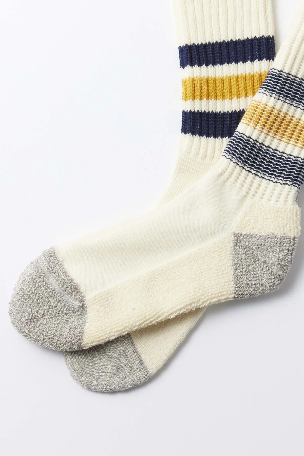 Coarse Ribbed Old School Crew Socks