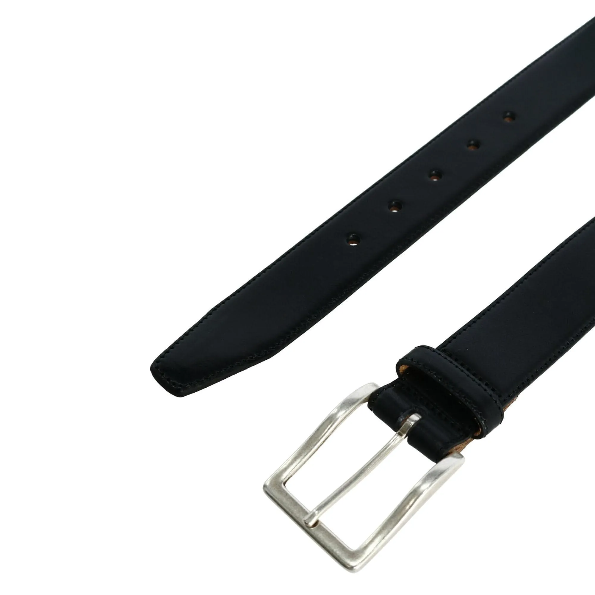 CrookhornDavis Men's Somerset Smooth Calfskin Dress Belt