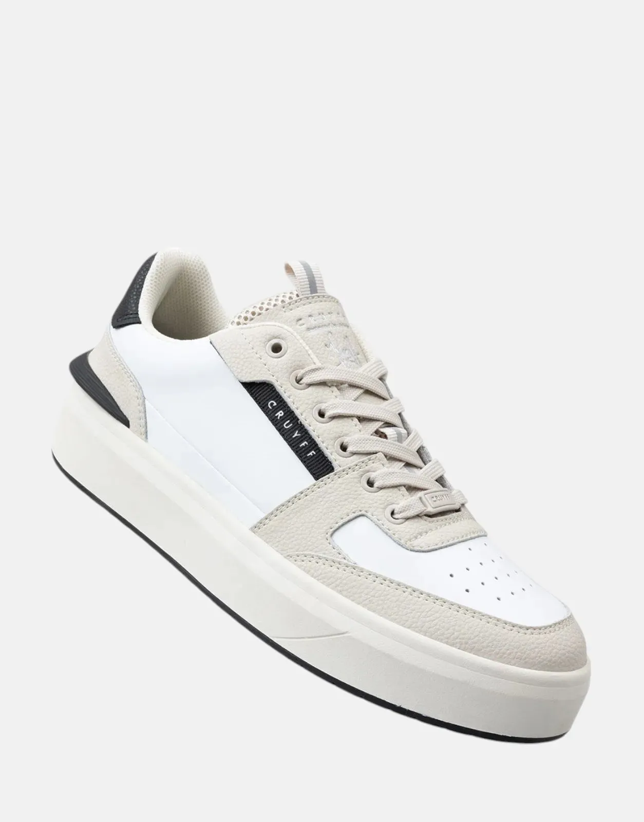 Cruyff Endorsed Tennis White Sneakers