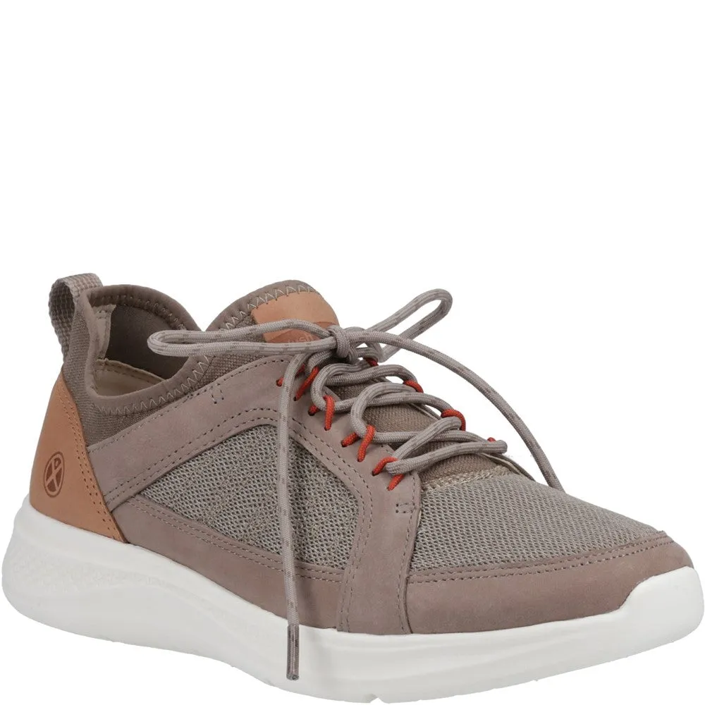 Grey Elevate Lace-Up Trainers