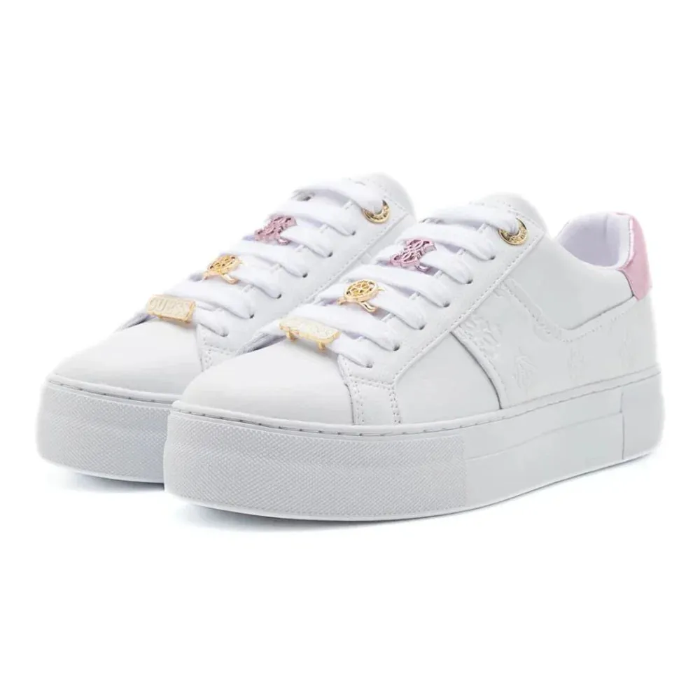 GUESS Giella 4G Peony Logo Sneakers Women - WHTRSE