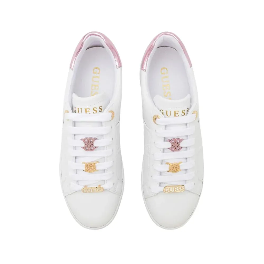 GUESS Giella 4G Peony Logo Sneakers Women - WHTRSE