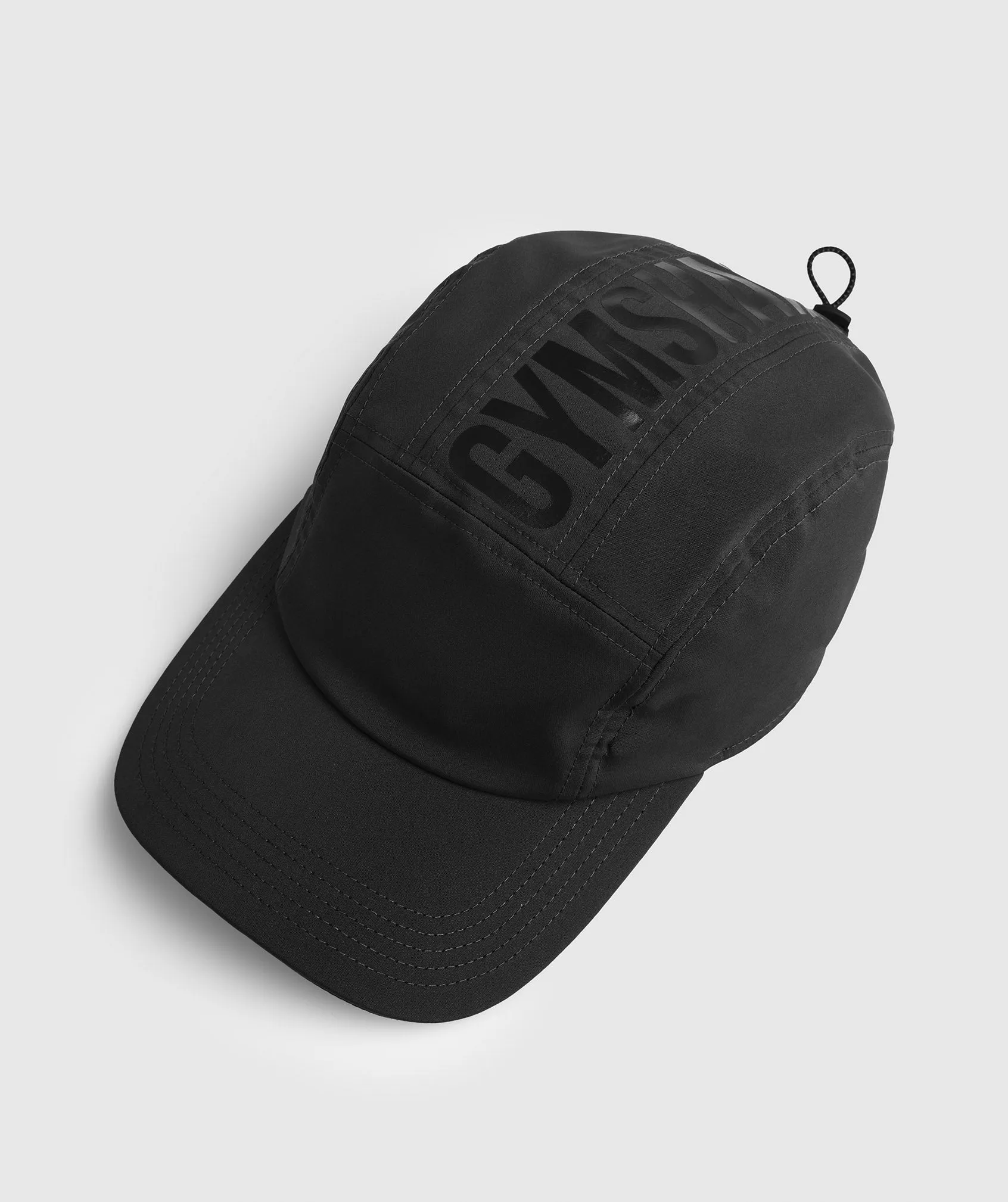 Gymshark 5 Panel Running Cap - Black