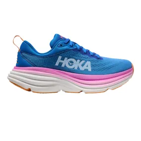 Sure, heres an optimized e-commerce product title with modifiers:

Hoka Womens Bondi 8 Running Shoes - Coastal Sky / All Aboard Colorway, Cushioned Support