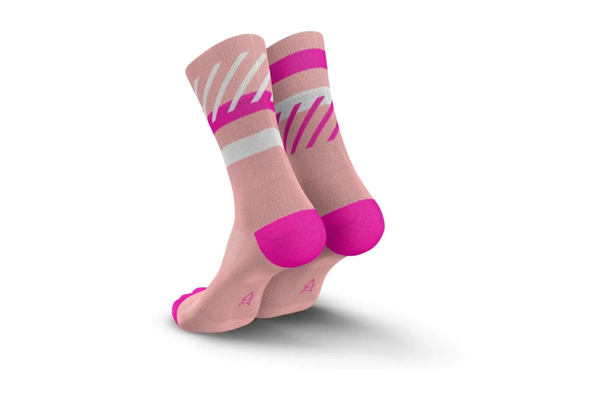 Incylence | Disrupts | Running Socks | Light Pink