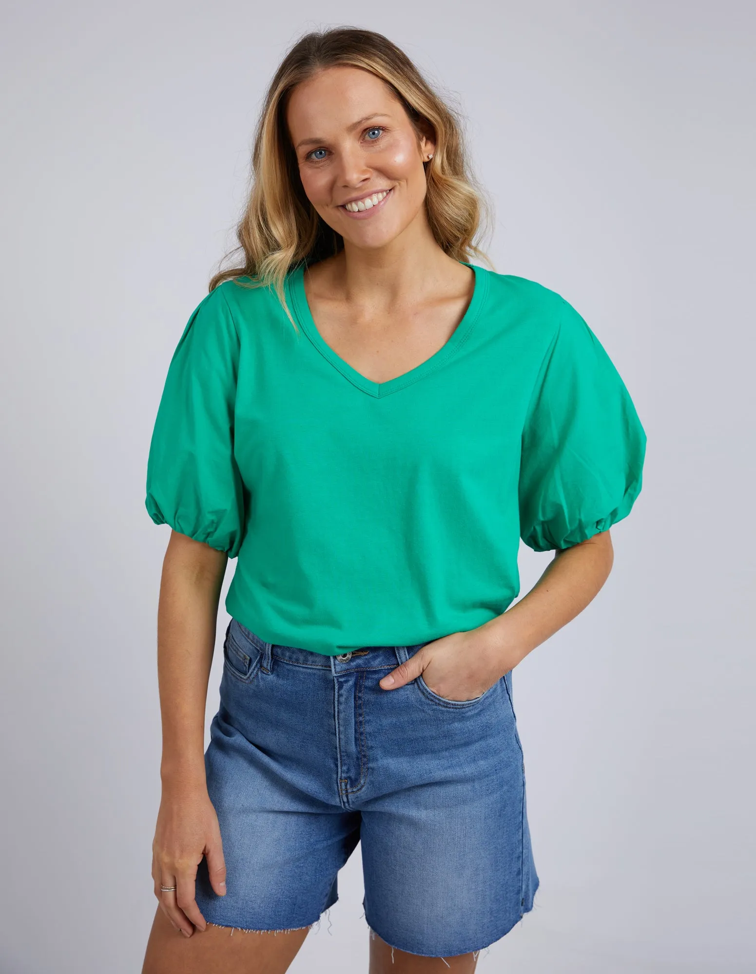 Joy Tee Bright Green