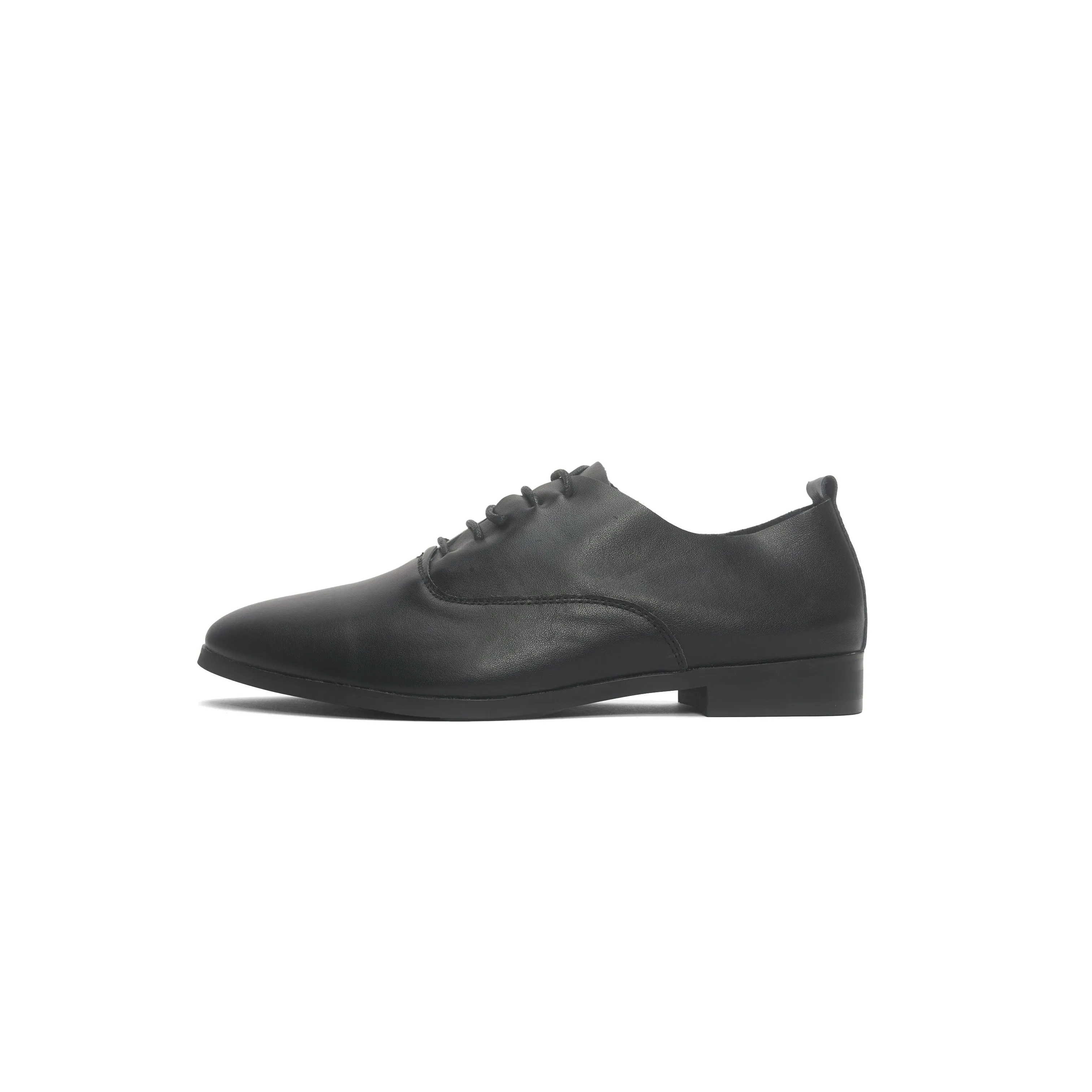 Kiff Leather Oxfords - Black (BLK)