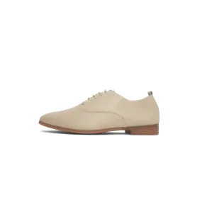 Kiff Leather Oxfords - Nude (BEIN)