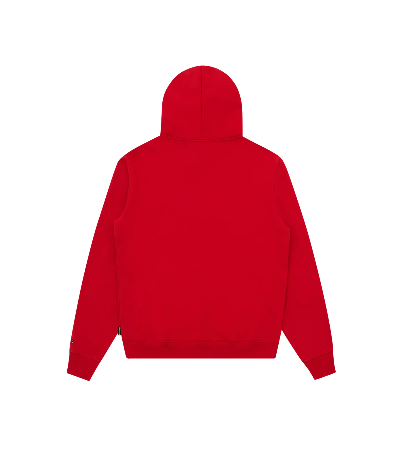 KIRIGAMI FLOCK RUNNING DOG HOODIE - RED