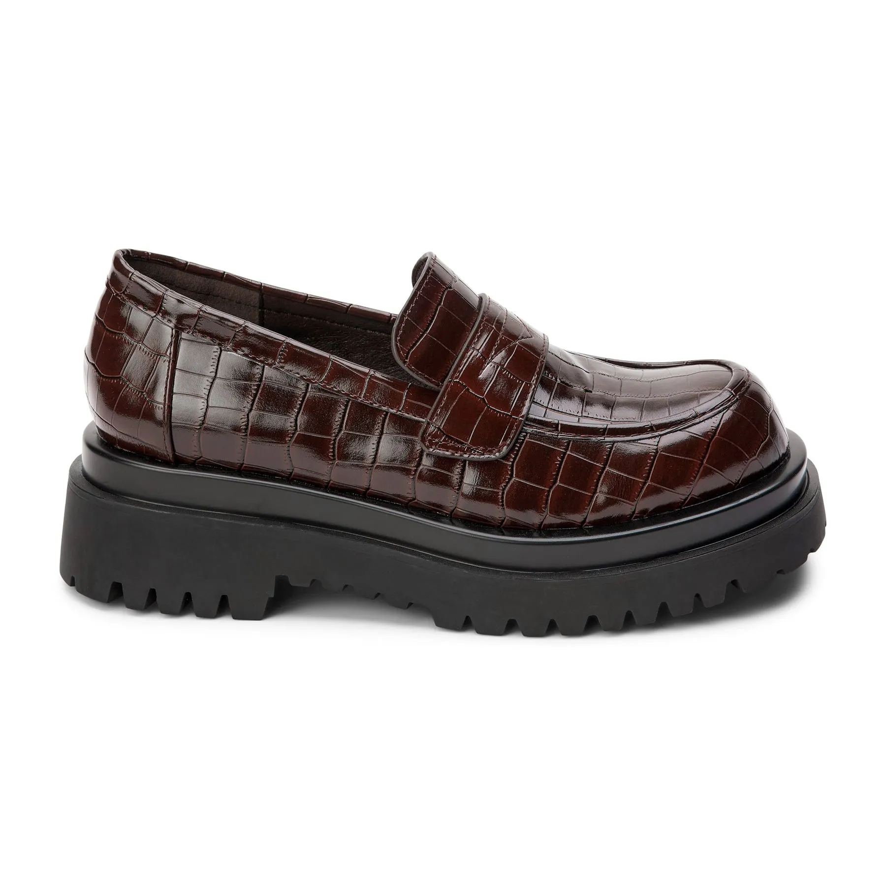 Laguna Chunky Loafers - Chocolate