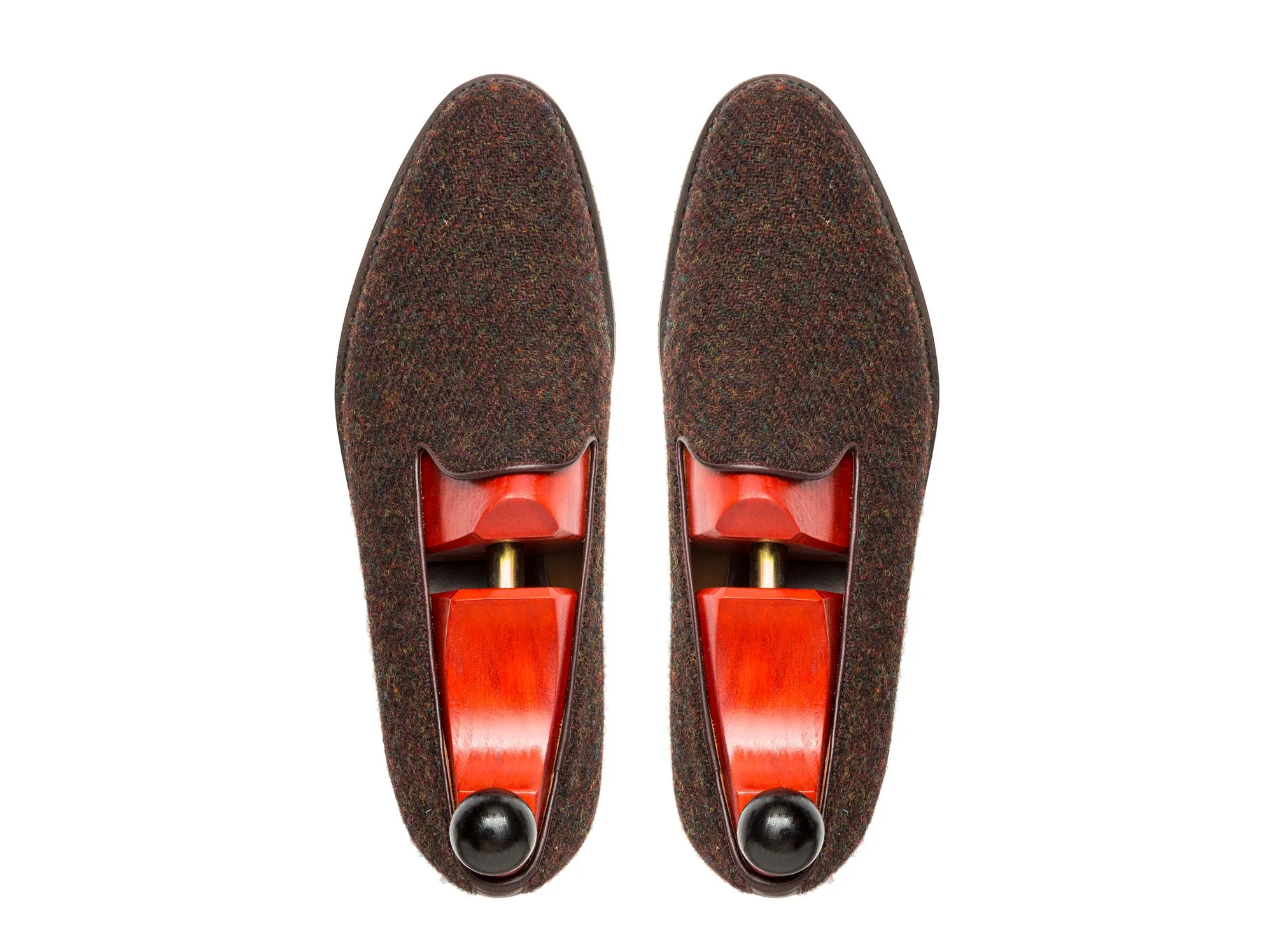 Laurelhurst II - MTO - Burgundy Medley Tweed - TMG Last - XLite Rubber Sole