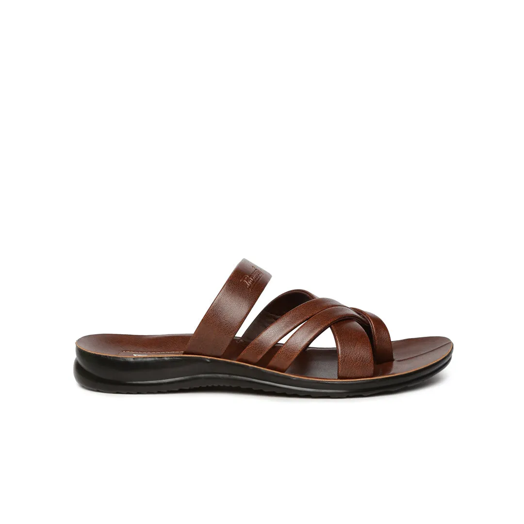 Men's Brown Vertex Flip-Flops