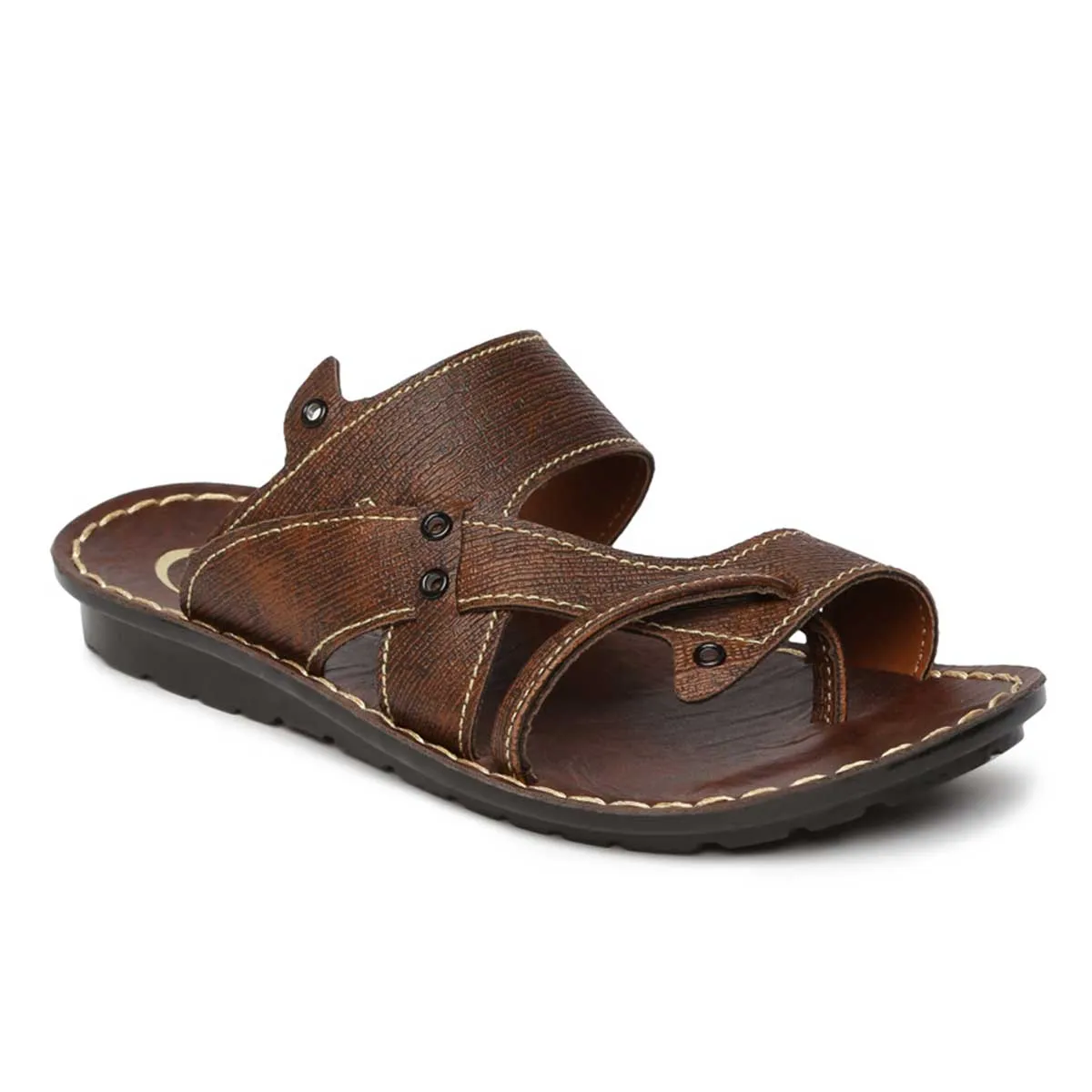 Men's Brown Vertex Flip-Flops