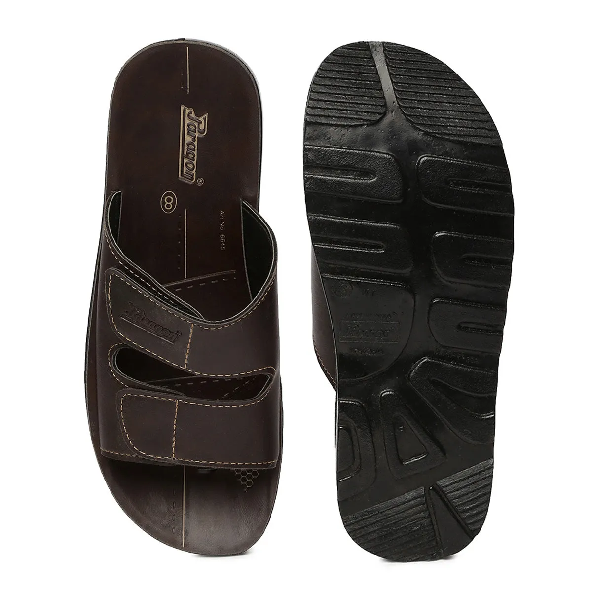 Men's Brown Vertex Flip-Flops