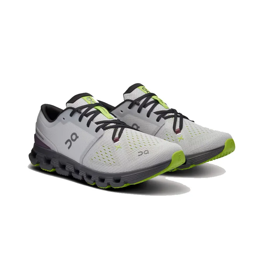 Lightweight Mens Cloud X 4 Running Shoes (Glacier/Eclipse)