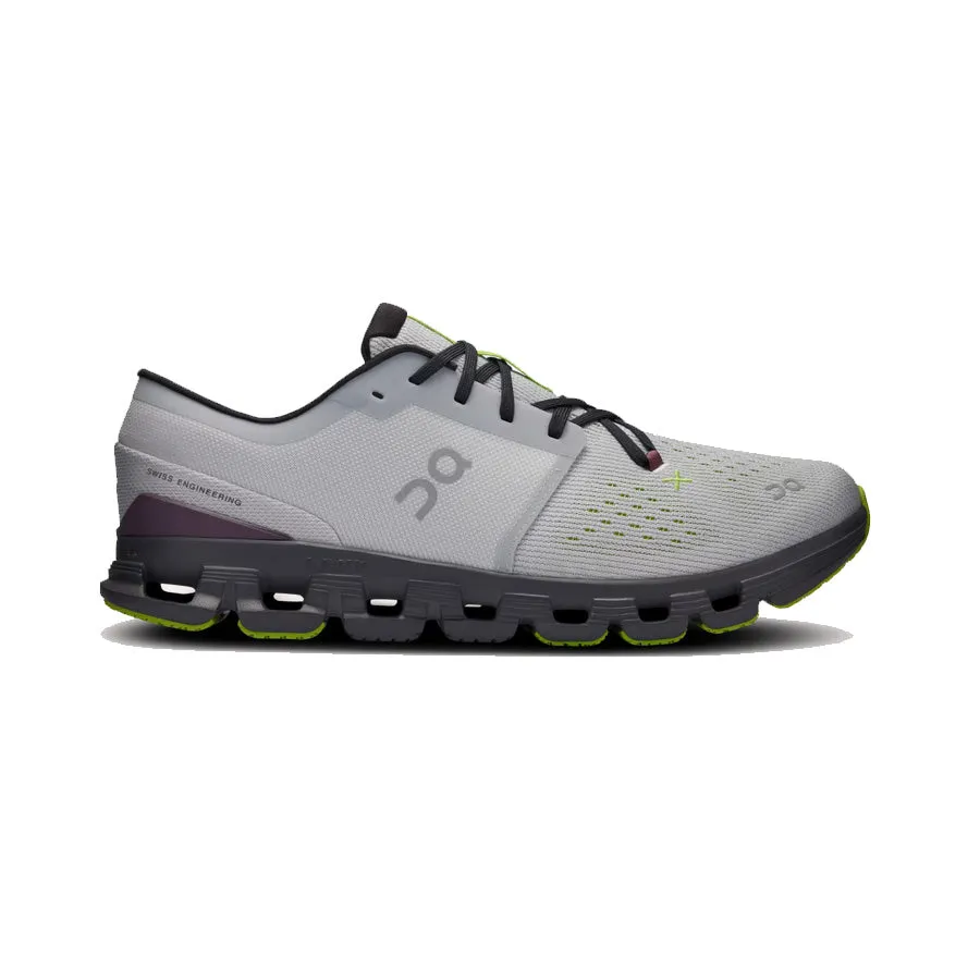 Lightweight Mens Cloud X 4 Running Shoes (Glacier/Eclipse)