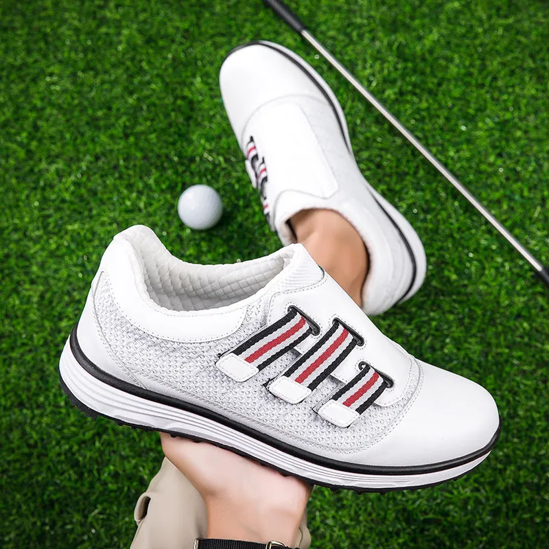 Men's Golf Shoes Waterproof Golfing Joggers | F569