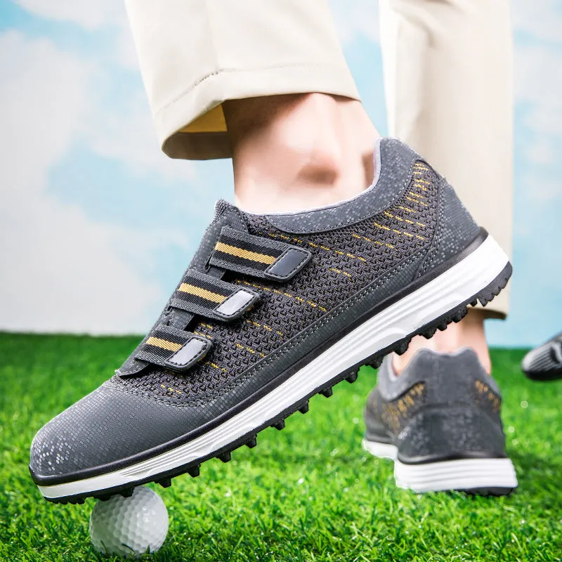 Men's Golf Shoes Waterproof Golfing Joggers | F569