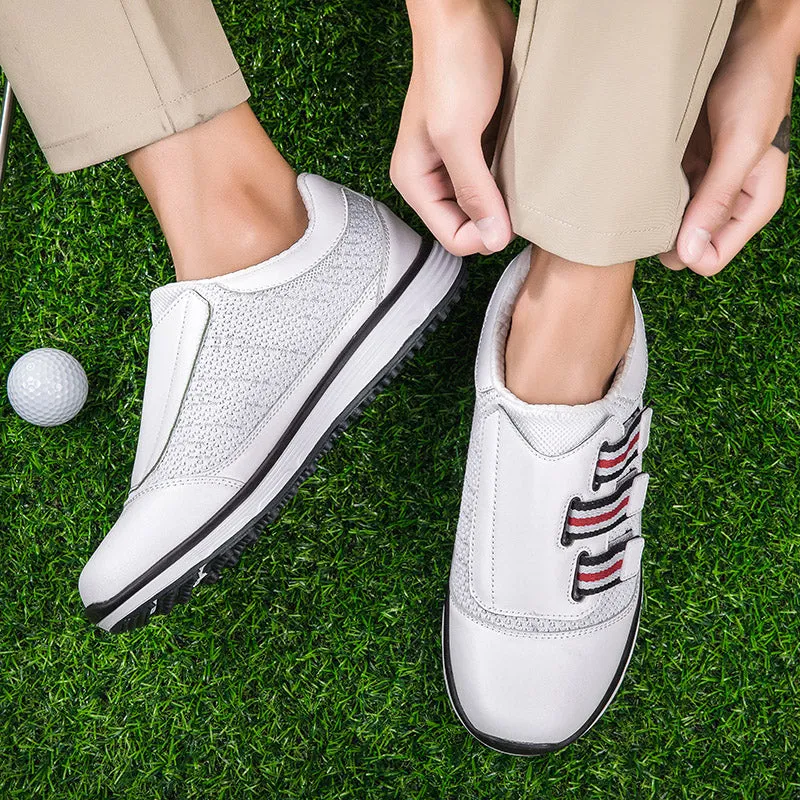 Men's Golf Shoes Waterproof Golfing Joggers | F569