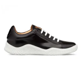 MEZLAN Men’s Black Leather Sneakers