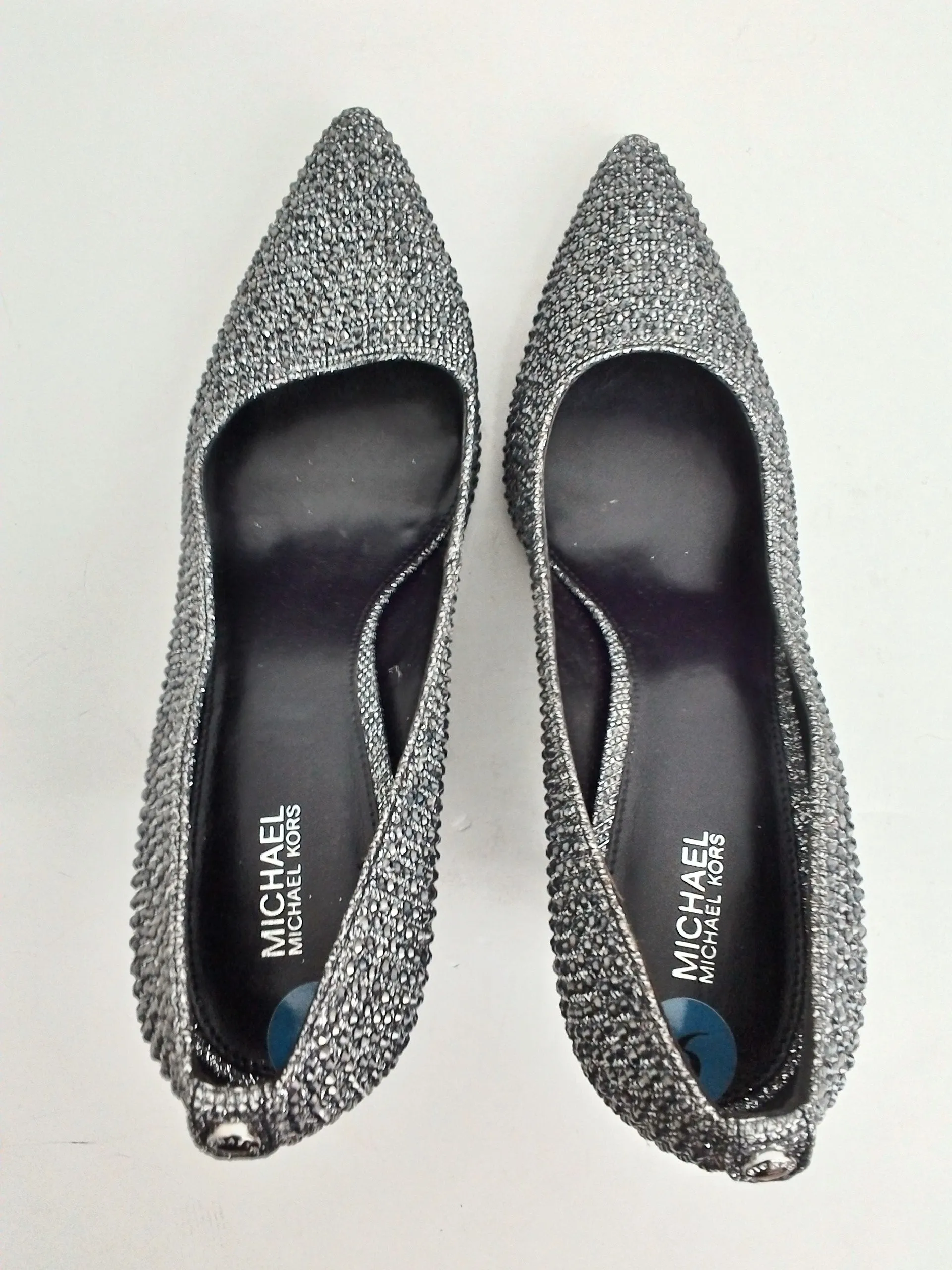 Michael Kors Women's Dark Metallic Grey Size 9 M