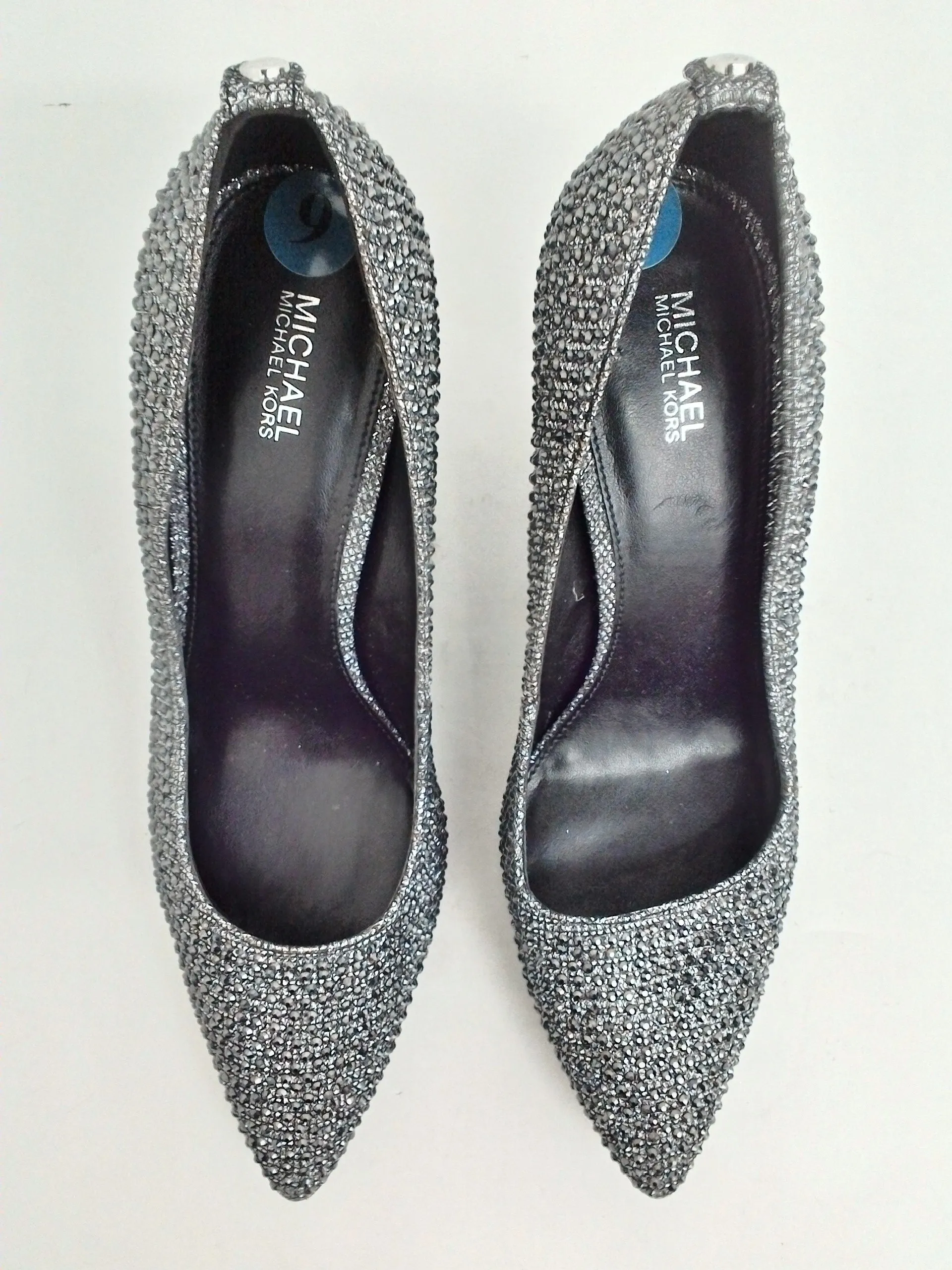 Michael Kors Women's Dark Metallic Grey Size 9 M